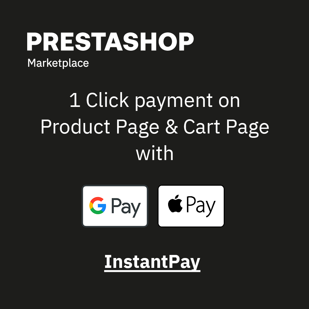 ApplePay and GooglePay on Product page and Cart Page for Prestashop